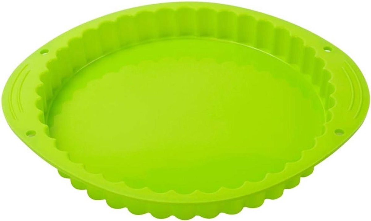 Ronde Quichevorm van Siliconen, 24 cm - Ideaal voor Taarten, Quiches en Hartige Gerechten