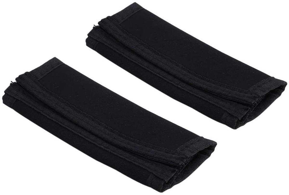 Cosensi- Handgreep Cover Zwart - Kinderwagenaccessoires - 2 Stuks - Nylon - 13cm x 13,5cm - Handwas - Kinderwagenhoes
