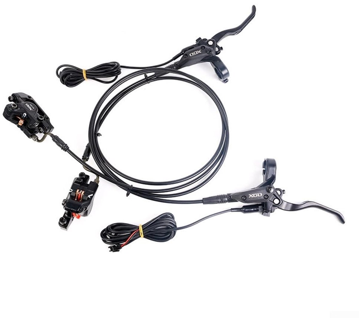 Cosensi - Fietsremset - Hydraulische schijfrem - Duurzaam en praktisch - Aluminiumlegering - E-fiets remsysteem - Geschikt voor MTB en elektrische...