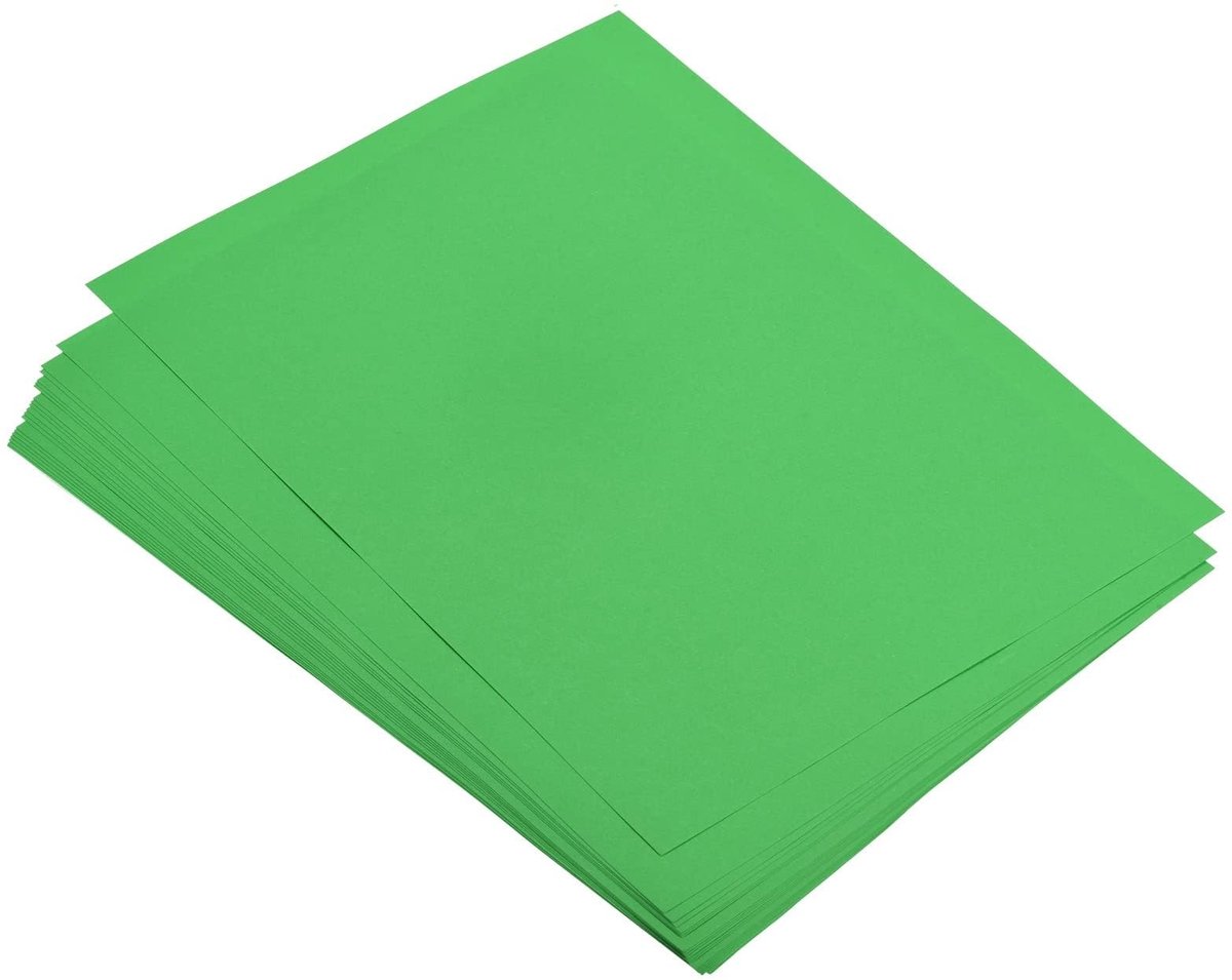 Cosensi- Kopieerpapier A4 80 gram - Gekleurd - Smaragdgroen - Origami-vellen - Duurzaam - Geschikt voor knutselprojecten - Origami Papier