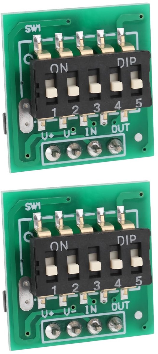 Dailygoods - 2 Stuks Verstelbare Timer Module voor DIY Elektronica