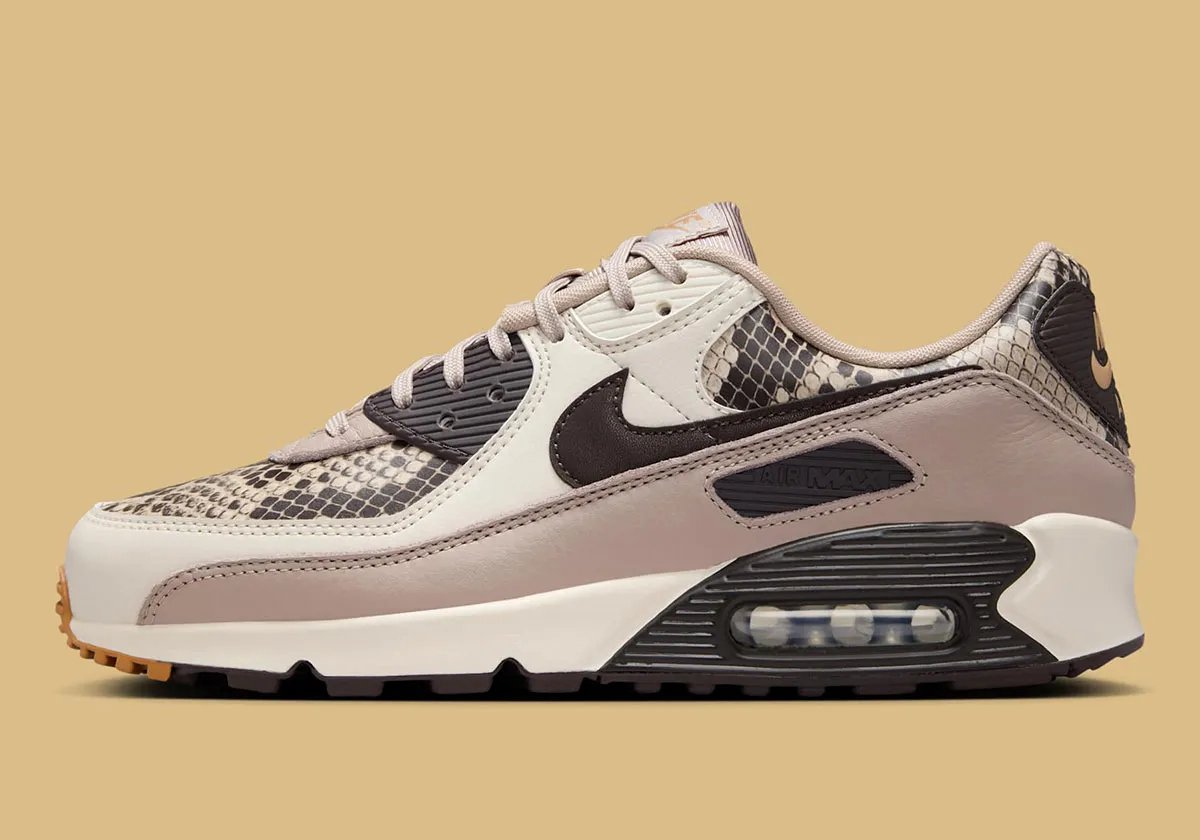 Snakeskin; Bruin; Beige