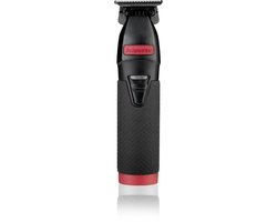 BaBylissPRO 4Artists Boost+ SkeletonFX Matte Black & Red Trimmer - For Professionals Only - FX7870RBPE