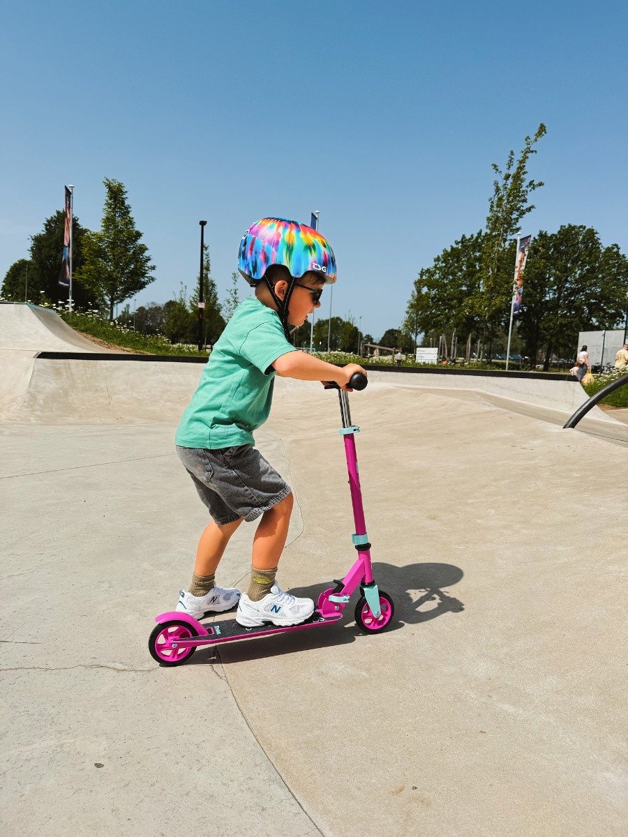 Step - Move Scooter 125 Love - roze - 125mm - vouwbaar - in hoogte verstelbaar - vanaf 3 jaar thumbnail 2
