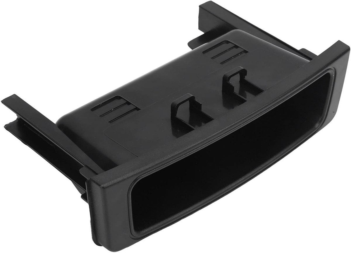 Dailygoods - Innovra - Dailygoods - Dailygoody - Opbergvak Middenconsole - Vervangingsonderdeel - Zwart - Geschikt voor Mercedes Benz C-klasse W203 - Hoogwaardig ABS - Directe vervanging