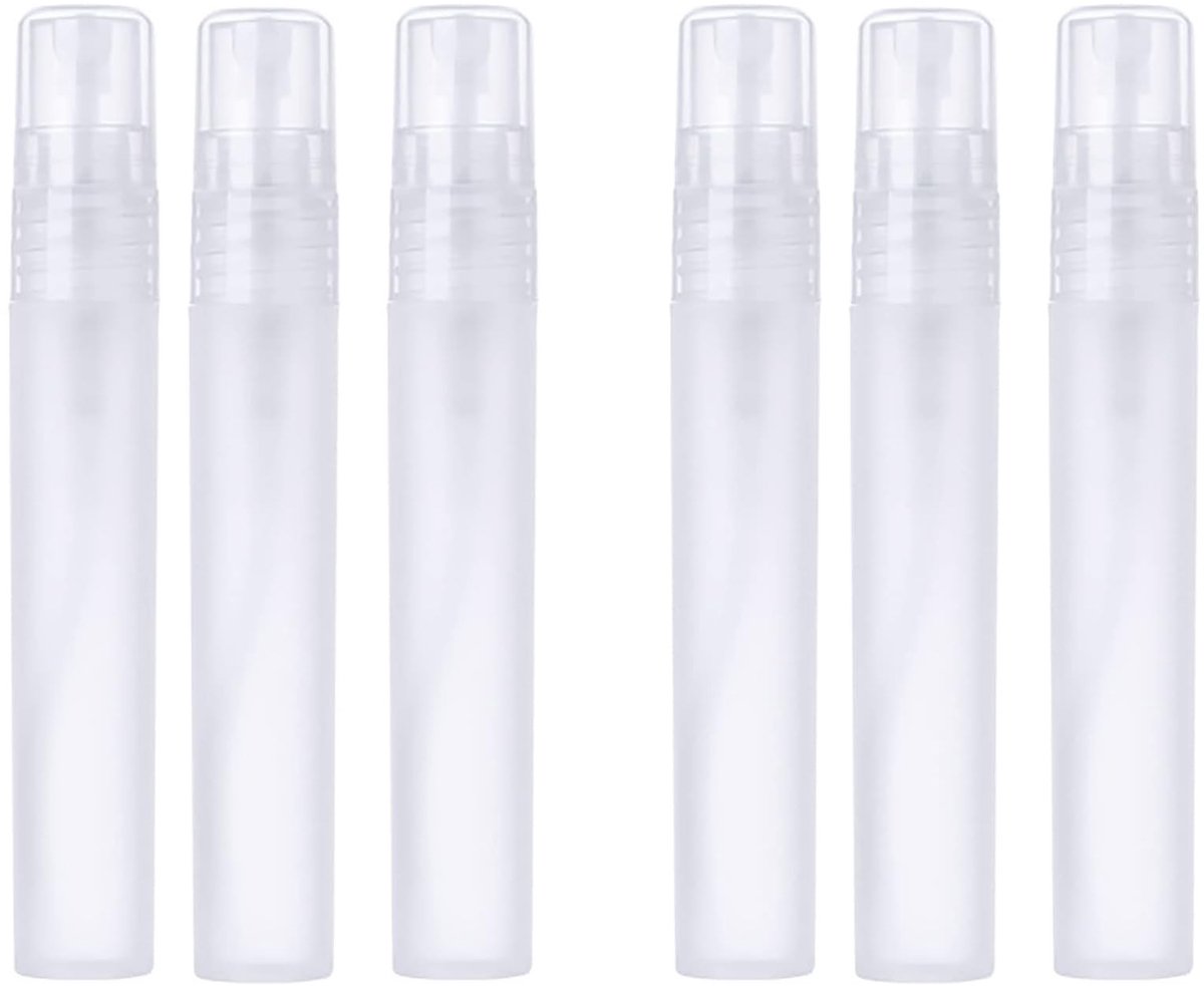 Dailygoods - Innovra - Dailygoods - Set van 6 Hervulbare Mini Spuitflesjes voor Reizen