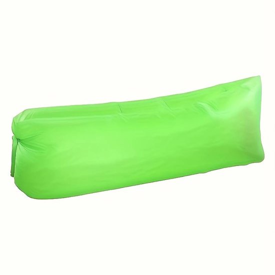 4 stuks Opblaasbare Lounger Luchtbank - Draagbare Outdoor Camping Luie Bank, Water/Strand/Gras/Park Luchtbed/Slaapzak Muziekfestival Opblaasbare Bank, Rechthoekige Vorm, Capaciteit voor Één Persoon, Inclusief Opbergtas, Draagbaar Festival Bed — afbeelding 4
