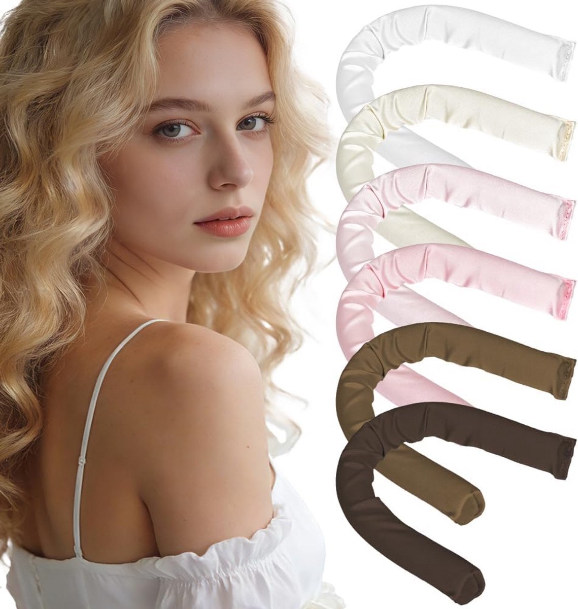 Heatless Curls - Krulspelden - Haar Krullers Zonder Hitte - Efficiënt