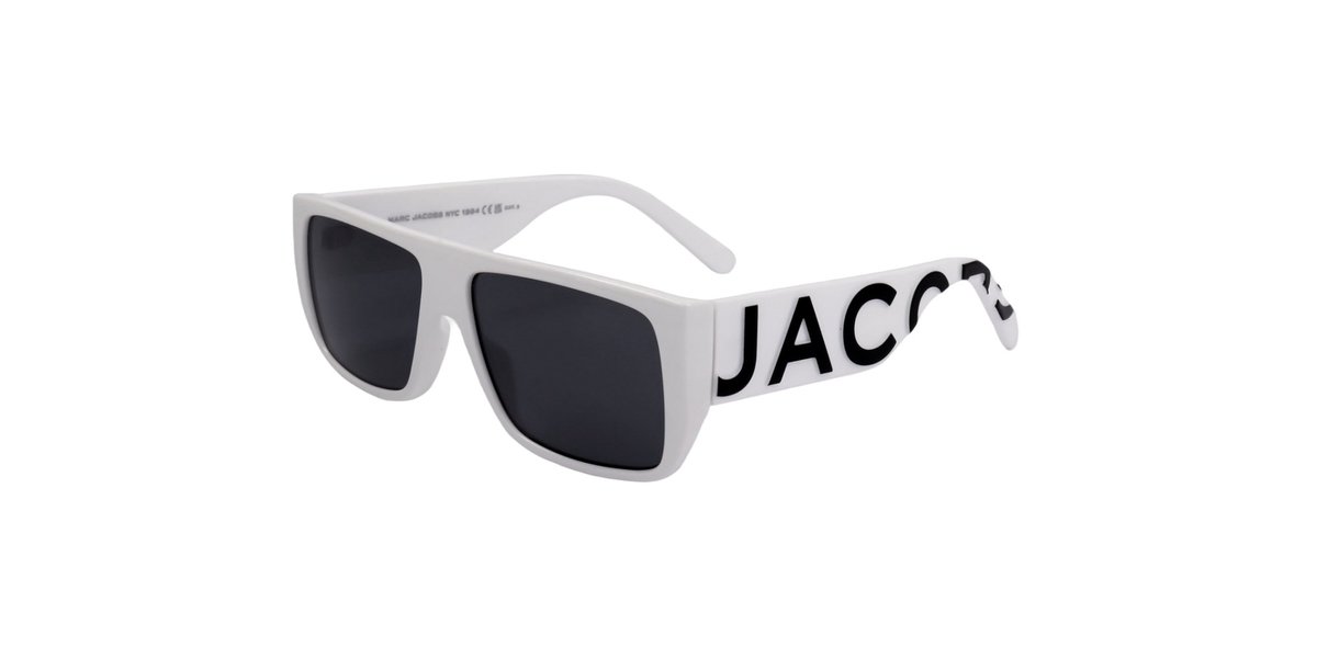 Marc Jacobs MARC LOGO 096/S White black 57/15/145 UNISEX Zonnebrillen