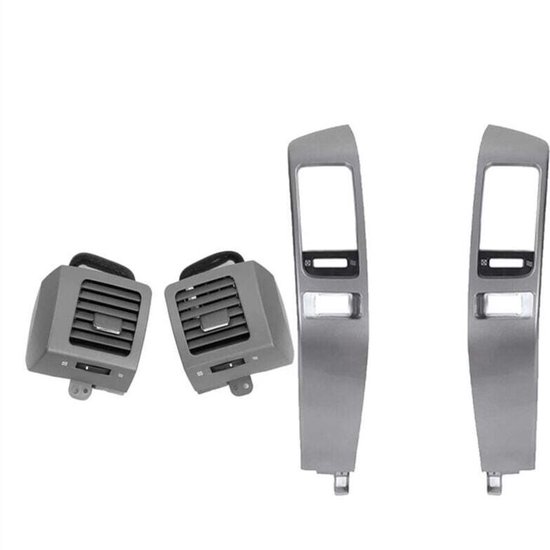 Autodashboard ventilatierooster + sierlijst van het ventilatieraam