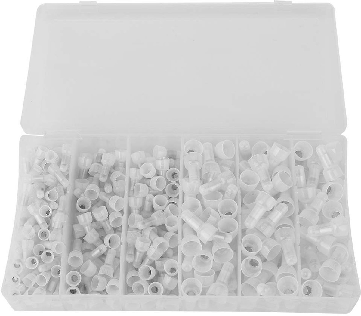 Dailygoods - Dailygoody - Close End Cap Kabel Crimp Terminals Connectoren Kit - 300 stuks - Hoogwaardige kwaliteit - 22-16/16-14/12-10 - Ideaal voor elektriciens -.