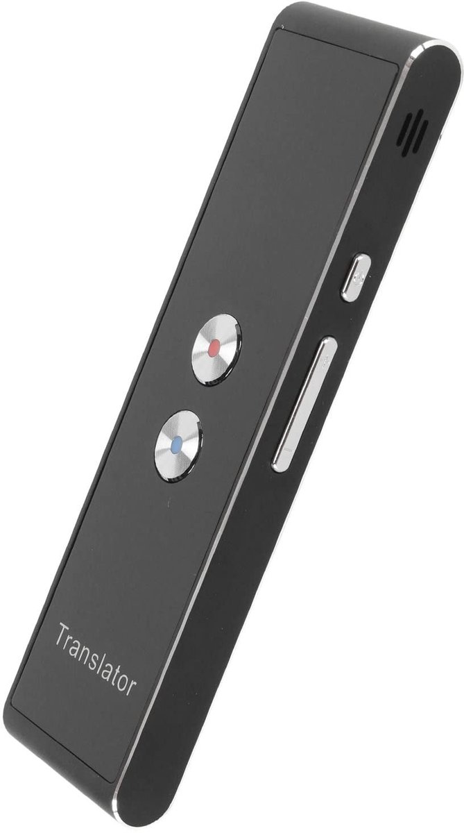 Dailygoods - Dailygoody - Taalvertalerapparaat - 96 Talen Instantvertaler - Draagbaar en Slim - Vloeiende Stemfunctie - Perfect voor Reizigers en Studenten - Compa...