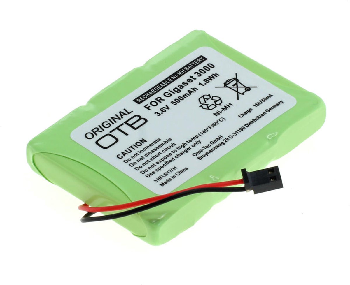 OTB Accu Batterij Siemens Gigaset 3000 Micro - 500mAh