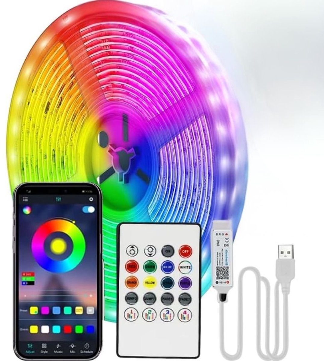 NBAP® LED Strip 5 Meter - LED Verlichting Strips - LED Light