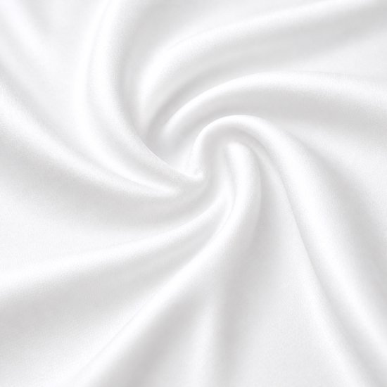 Slowwave NightBreeze dekbedovertrekset - Inclusief 2 kussenslopen - 100% TENCEL™ lyocell - Extreem zacht/comfortabel - Altijd een heerlijke slaaptemperatuur - Vochtregulerend - Hypoallergeen & antibacterieel - Kleur: Arctic White - Formaat: 200x220cm — afbeelding 2