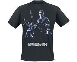 Terminator 2 - Judgement Day Heren T-shirt - zwart - XXL