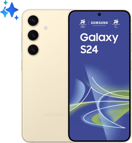 Samsung Galaxy S24 5G - 128GB - Amber Yellow - Met Galaxy AI | bol