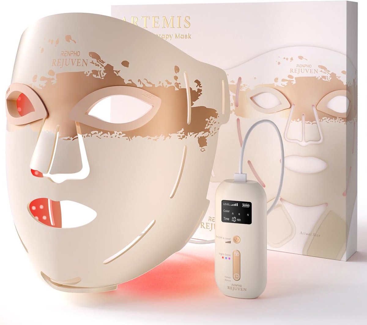 Gezichtsmasker - Led Masker - Huidverjongingsapparaat - Licht Therapie - Jonge Huid - Gezichtsapparaat