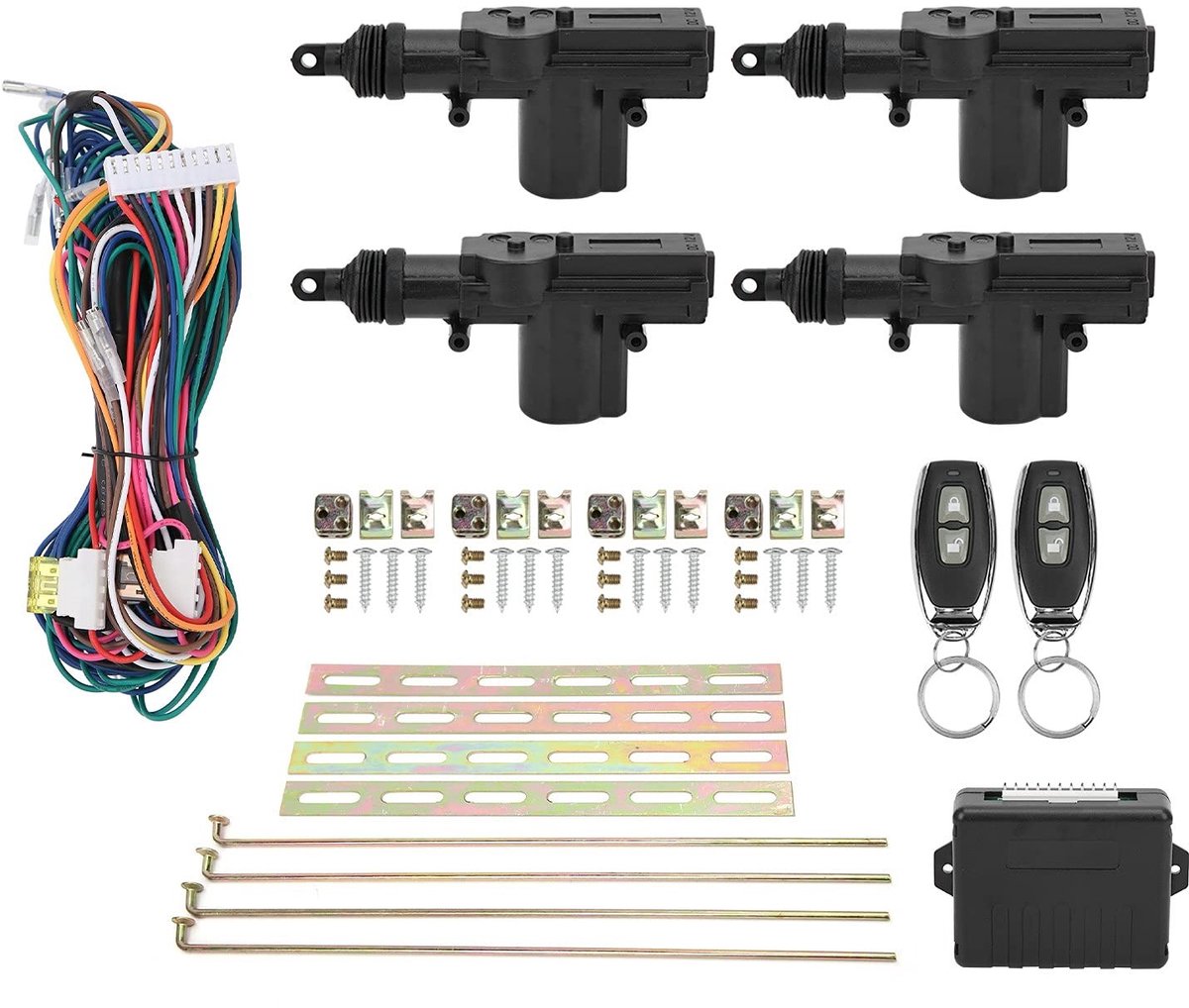 Dailygoods - Centrale Vergrendelingsset met Afstandsbediening en LED-indicator