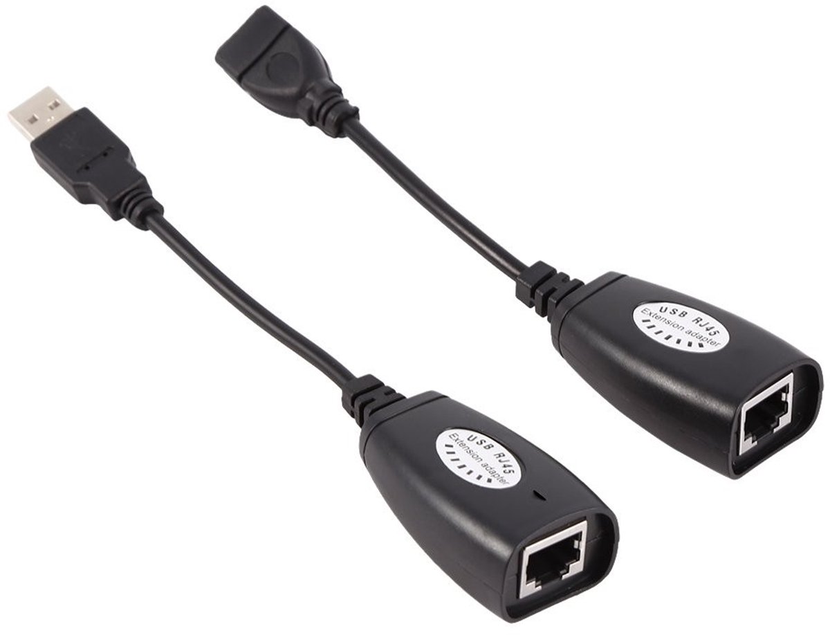 Dailygoods - Dailygoody - USB-netwerkadapter - Gigabit ethernetadapter - Gevoed door USB-poort - Zwart - Geschikt voor Cat5/Cat6 - Ideaal voor USB-apparaten - Comp...