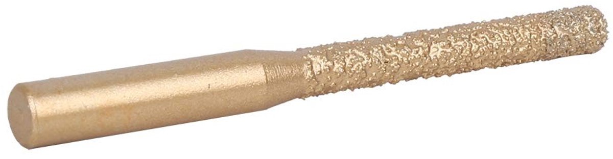 Allecto - Goudgesoldeerde freesbits - Snijden van kwartssteen en marmer - 1/4 inch schacht - Frezen voor stenen - Geschikt voor diverse machines - ...