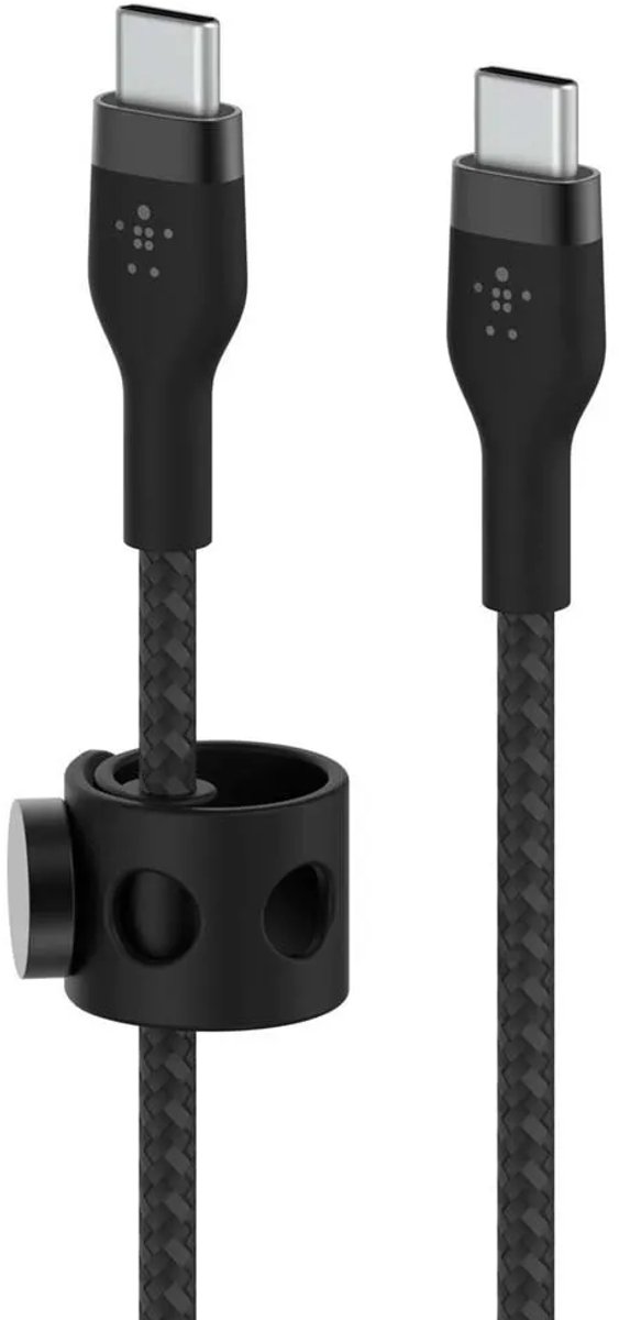 Belkin BOOST CHARGE™ Braided  USB-C to USB-C 2.0 - 2m - Zwart