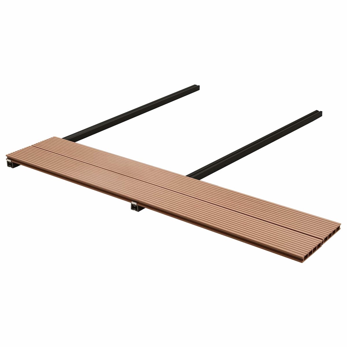 vidaXL - Terrasplank - 56 - pcs - Bruin - WPC