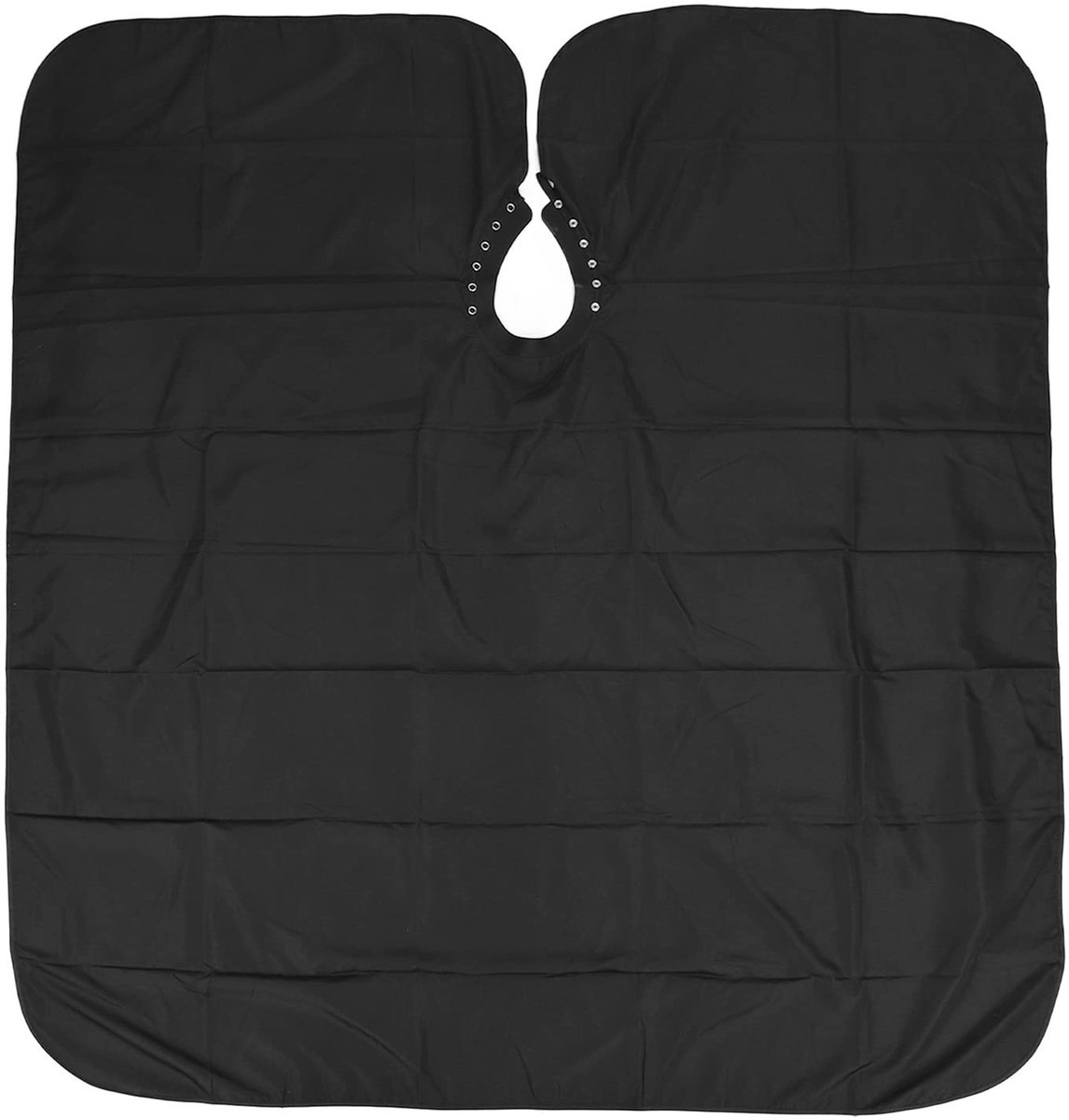 MTTProducts - Haarstylingscape - Haar knippen - Lekvrij en ademend - Zwart - Kapperscape - Geschikt voor mannen en vrouwen - Kapperscape zwart