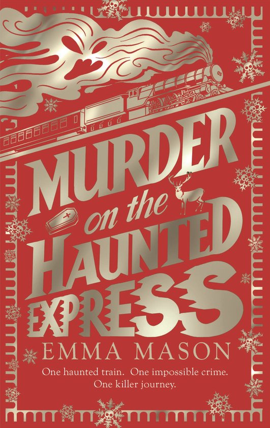 A Midge McGowan Mystery2- Murder on the Haunted Express - cover