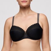 PrimaDonna Twist Twist Side Volle Cup Beugel Bh 0142570 Charbon - maat EU 75F / FR 90F