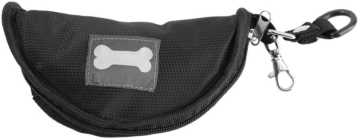 Byshayne - Portable Outdoor Bowl - Vouwbare Voer- en Waterbak - Zwart - Waterdicht - Ideaal voor Reis en Activiteiten - Geschikt voor Honden - Compa...