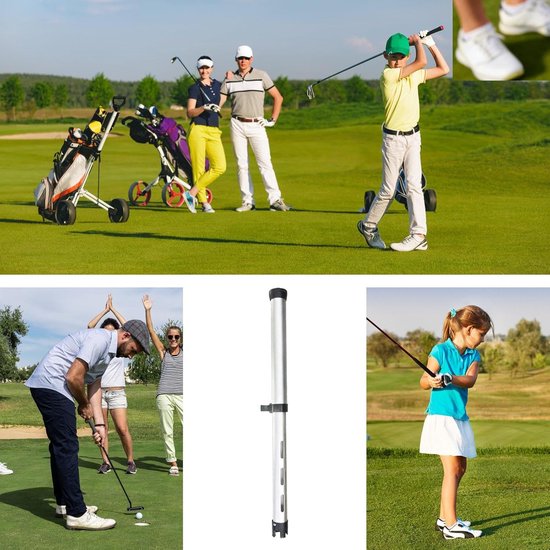 Golfbal Retriever - Balverzamelaar Putter - Golf Oefenen - 4-Klauw Ontwerp - 45 cm - Meerkleurig — afbeelding 5