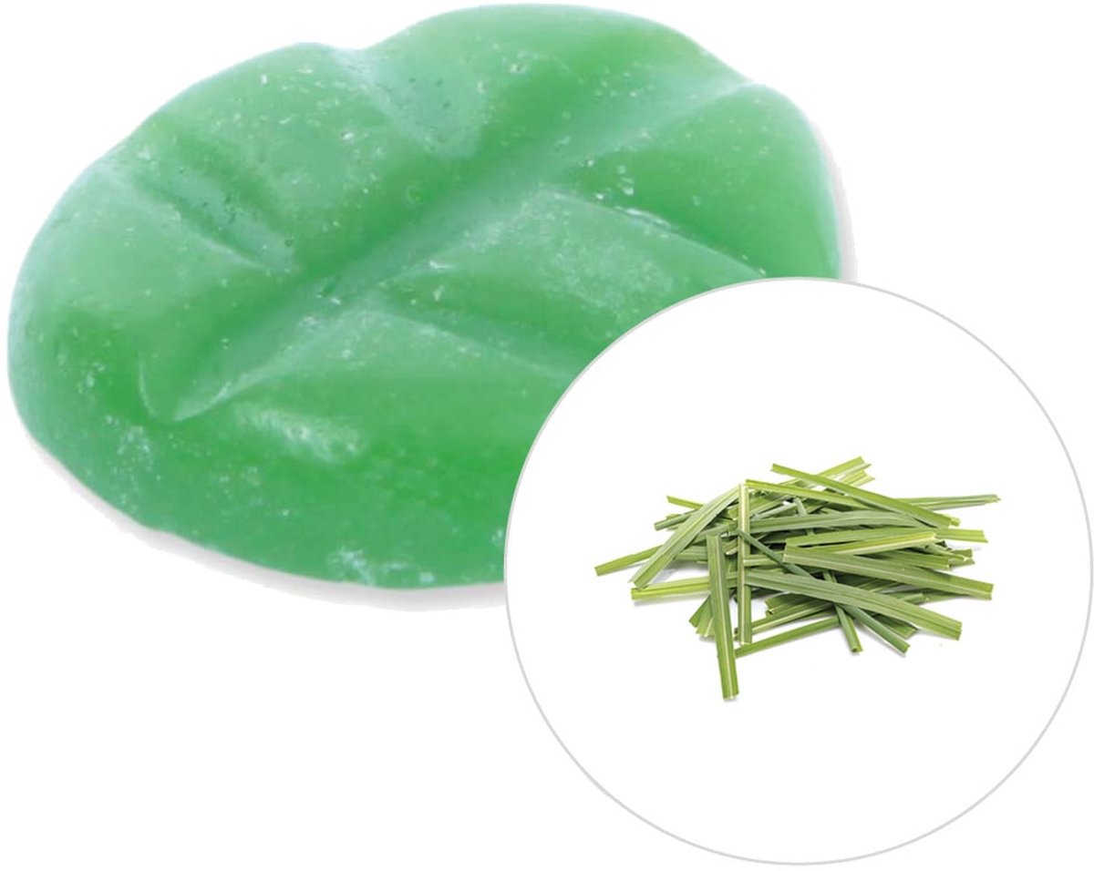 Scentchips® Citronella - Geurblokjes - Huisparfum - Geurchips - Waxmelts - Geschikt voor Geurbrander en Waxbrander - XL - 38 Stuks