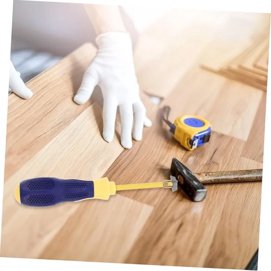 Kit Verwijderaar Set - Voegengereedschap Krabber - Tegels Reinigen - Ergonomische Handgreep - 17.5 cm - Grijs — afbeelding 2
