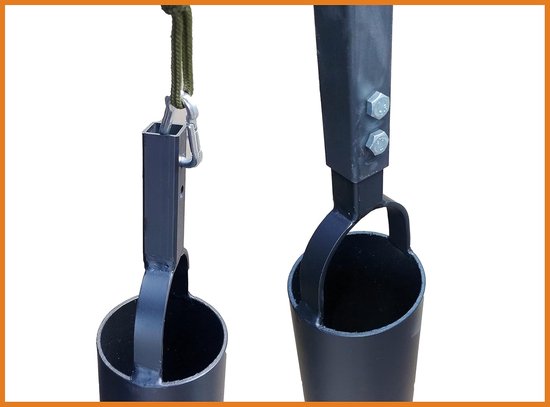 Grondboor met Plunscher - Fonteinboor Boor - Gaten Boren - Innovatief Boorsysteem - 145+180mm 110mm - Gelegeerd staal — afbeelding 2