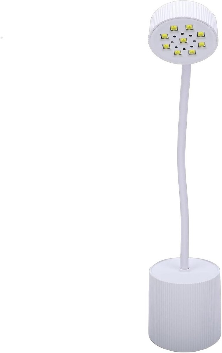 Nageldroger UV LED - Nagellamp Gel - Nagels Uitharden - Automatische Detectie - 13 x 9 x 9 cm - Wit