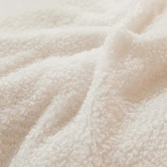 Opvouwbare Matras - Slaapmat Vloermatras - Comfortabel Slapen - Verdikt Lamsfleece - 1.2m x 2m - Grijs — afbeelding 2
