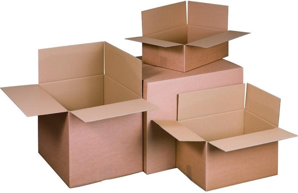 Verzenddozen Karton - Verpakkingdozen Postdozen - Producten Verzenden - Fefco 0201 Model - 304x217x150mm - Bruin