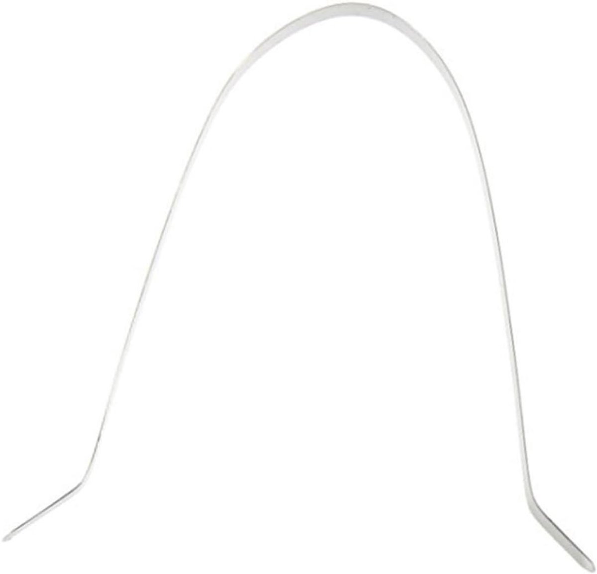 Tongschraper Mondverzorging - Mondreiniger Tongreiniger - Frisse Adem Krijgen - Roestvrij Staal - 12 cm - Zilver