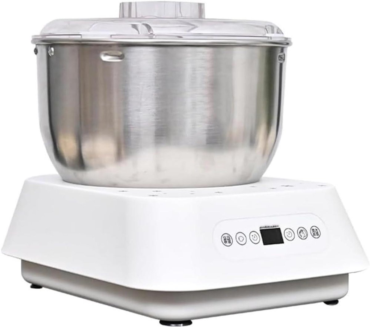 Elektrische Deegmaker - Automatische Kneedmachine - Thuis Bakken - Intelligente Timer - 5 Liter - Zilver