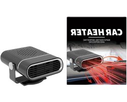 Draagbare Autoverwarming - Auto Ontdooier - Ruit Ontdooien - Onmiddellijke Warme Lucht - 12 V - Zwart