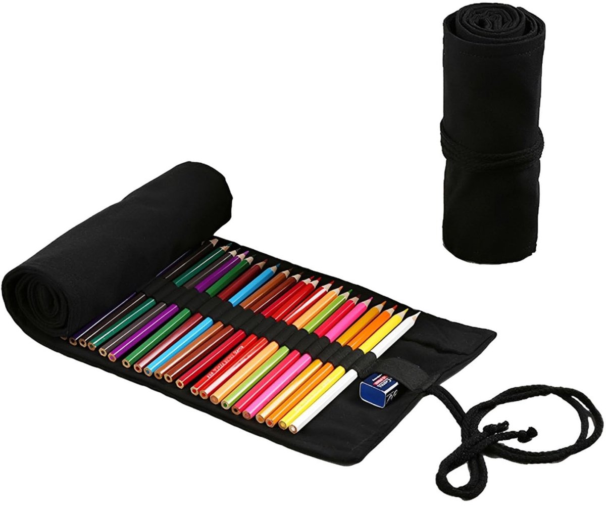 Dailygoody - Make-uptas Organizer - Multifunctionele Tas - Meerkleurig - Perfect voor Reizen - Ideaal voor Kunstenaars - Handig voor School en Kantoor