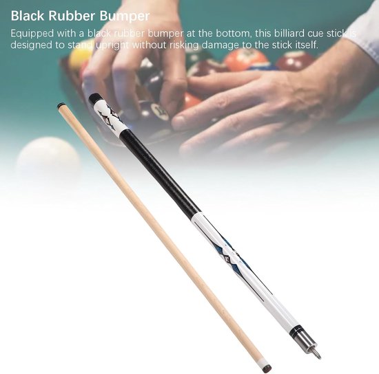 Poolkeu Esdoornhout - Biljartkeu Keu - Biljart Spelen - 13mm Precisiepunt - 147 cm - Natuurlijk Hout — afbeelding 4