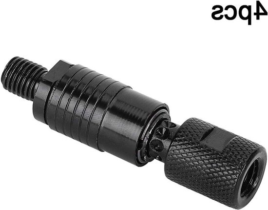 Dailygoods - Hengel Pod Connector Quick Release Adapter - Eenvoudige Installatie - Duurzaam en Compact - Zwart of Kleur - Beetverklikkers - Voor Visse... van Dailygoods — afbeelding 3