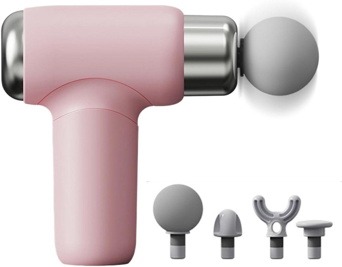 Spiermassager - Massagepistool - Spierherstel - 6 Snelheden - 17 x 14 x 6 cm - Zwart