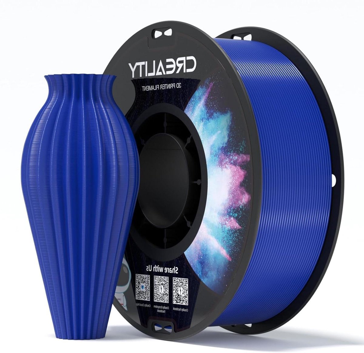 PETG filament - 3D printerdraad - 3D printen - Hoge taaiheid - 1 kg - Blauw