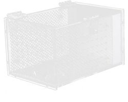 Reptielen Terrarium Container - Insecten Kweekbak Voeder - Huisdieren Houden - Volledig Transparant Zicht