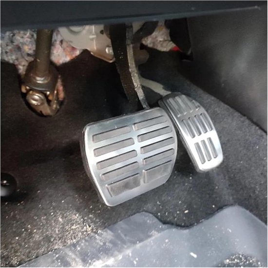 Pedaalhoezen Set - Auto Pedaal Covers - Verbeterde Grip - Antislip Rubber - 3 stuks - Zwart — afbeelding 2