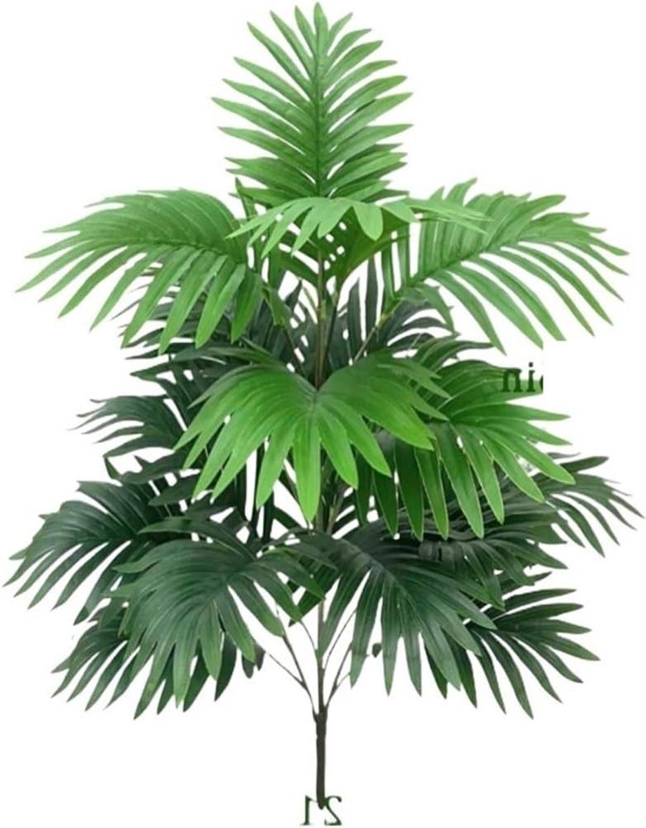 Kunstpalm plant - Tropische bladeren - Huis decoratie - Onderhoudsvriendelijk design - 70 cm - Groen