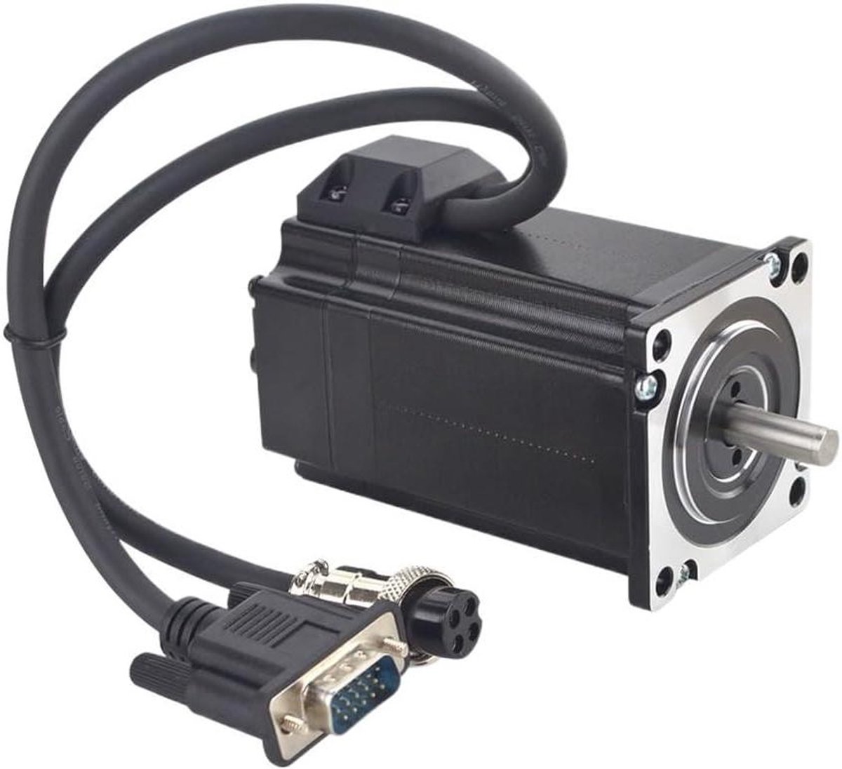 Gesloten Loopmotor - Servomotor Encoder - Precisie Beweging - Hoge Koppel - Nema 23 - Zwart
